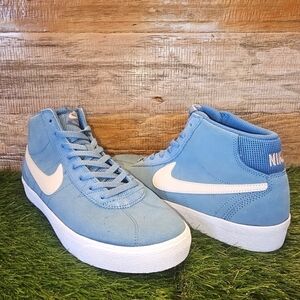 New Unisex Nike Bruin High SB 'Noise Aqua' DR0126-400